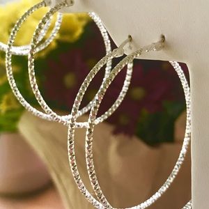 ***They’re here!*** Sterling Silver Hoop Earrings